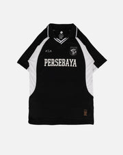 Jersey Persebaya Vintage Rugby Style - Black
