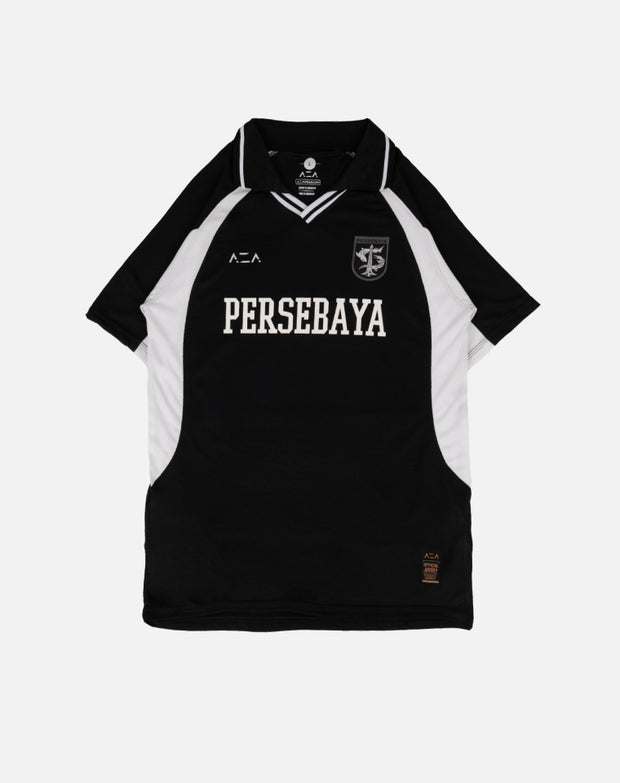Jersey Persebaya Vintage Rugby Style - Black