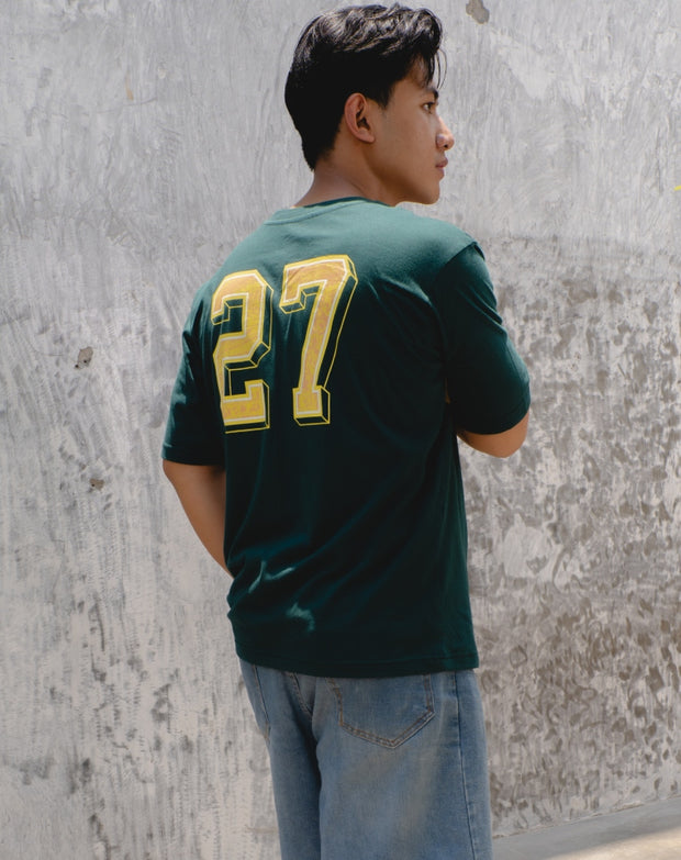 T-shirt Persebaya Retro 27 Oversize - Green