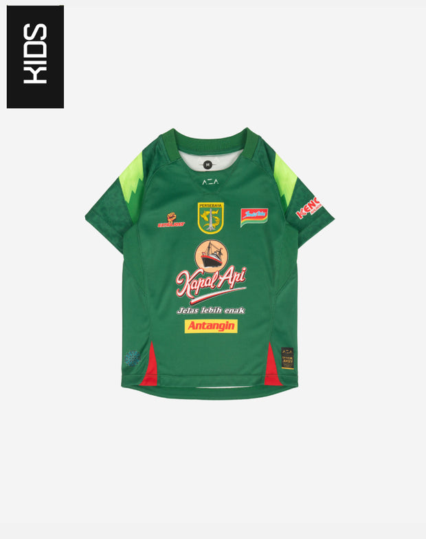 Persebaya Home Jersey Kids 2025 - Stadium Version
