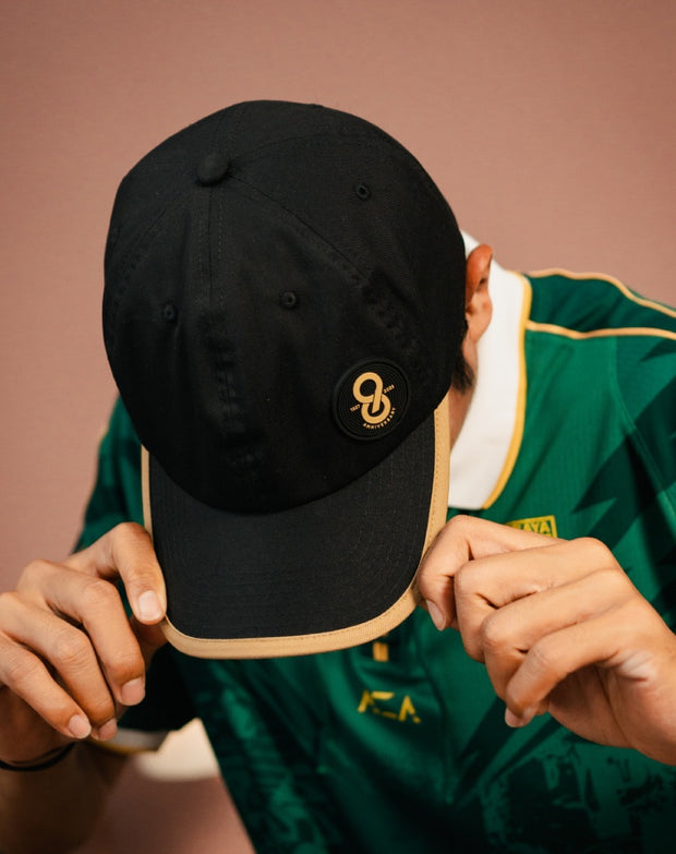 Topi Polo Cap Persebaya Anniversary 98TH Icon - Black