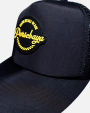 Topi Trucker Persebaya Satu Nyali Wani - Black