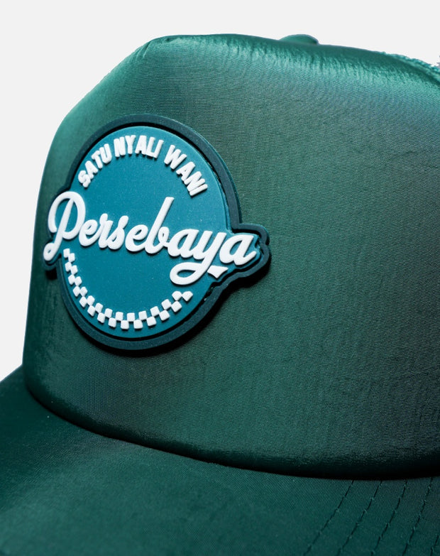 Topi Trucker Persebaya Satu Nyali Wani - Green