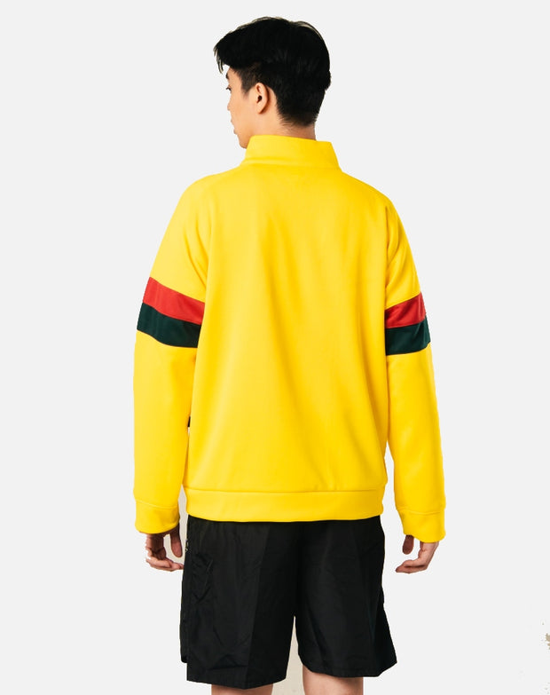 Jaket Tracktop Persebaya Retro - Yellow