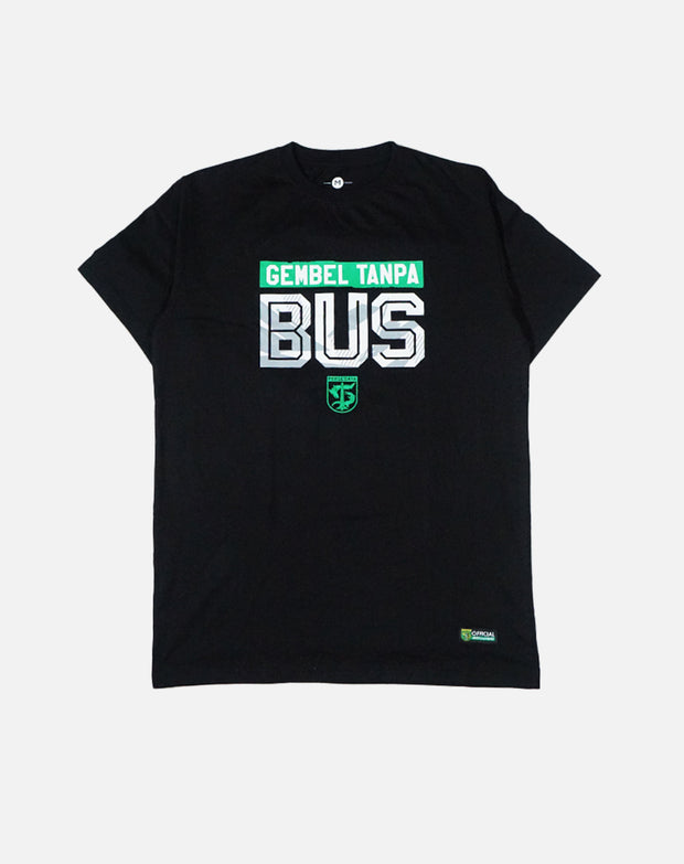 T-shirt Persebaya Gembel Tanpa Bus - Black