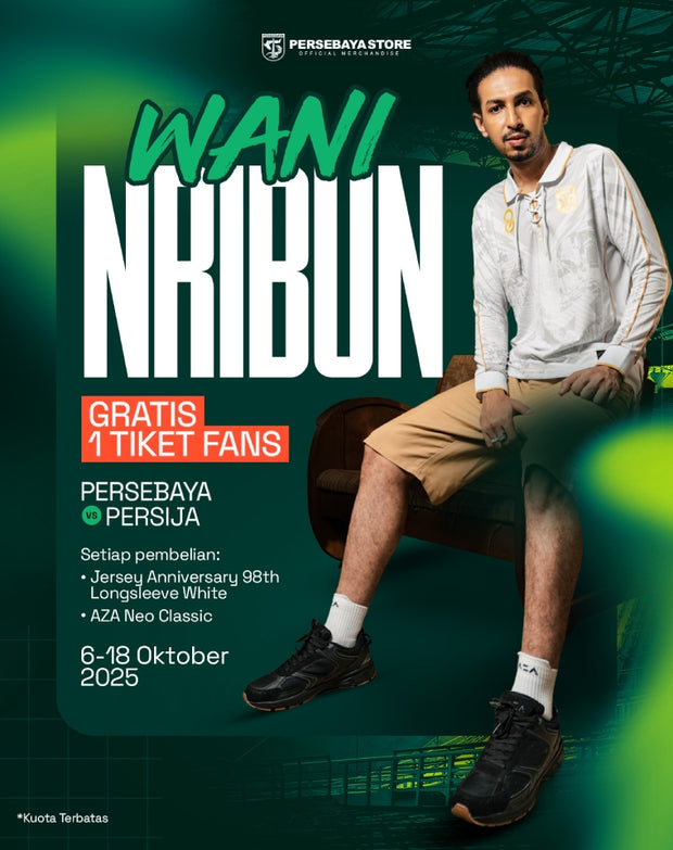 FREE Ticket Persebaya vs Persija