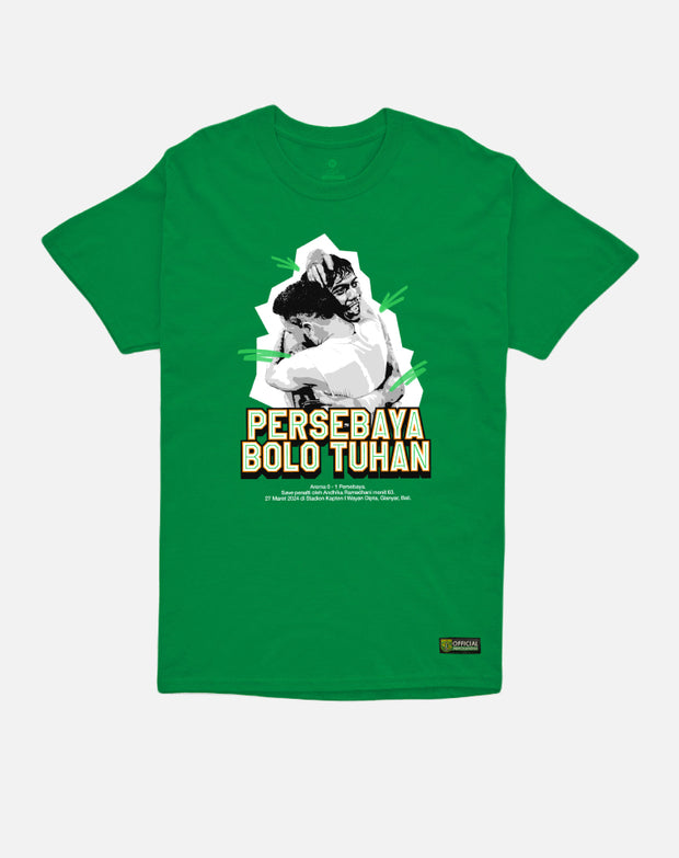 T-shirt Persebaya Bolo Tuhan Vol. 2 - Green / Yellow