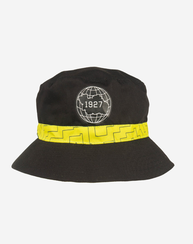 Topi Buckethat Persebaya Allover Reversible - Stabilo