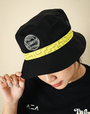 Topi Buckethat Persebaya Allover Reversible - Stabilo