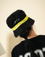 Topi Buckethat Persebaya Allover Reversible - Stabilo