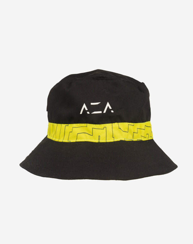 Topi Buckethat Persebaya Allover Reversible - Stabilo