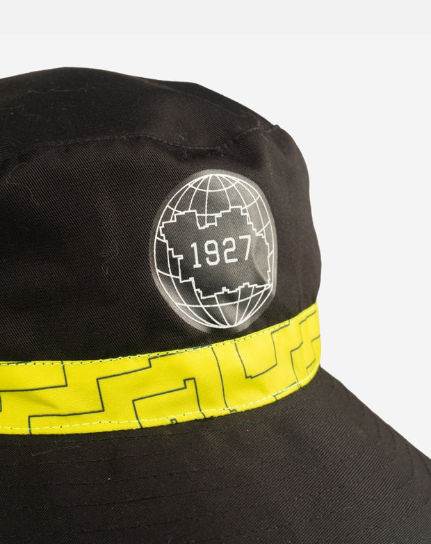 Topi Buckethat Persebaya Allover Reversible - Stabilo
