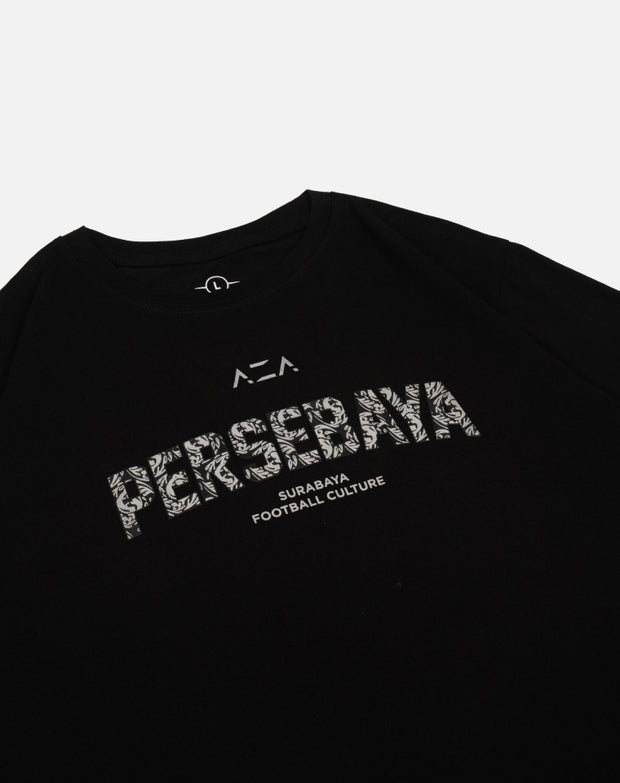 T-shirt Persebaya Football Culture Identity - Black