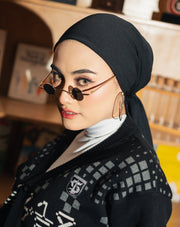 Hijab Persebaya Basic Premium - Black