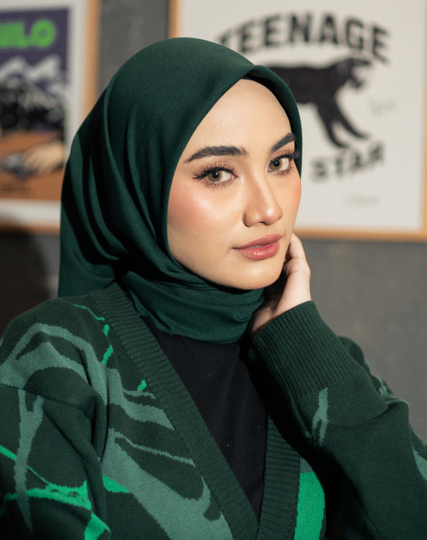 Hijab Persebaya Basic Premium - Green