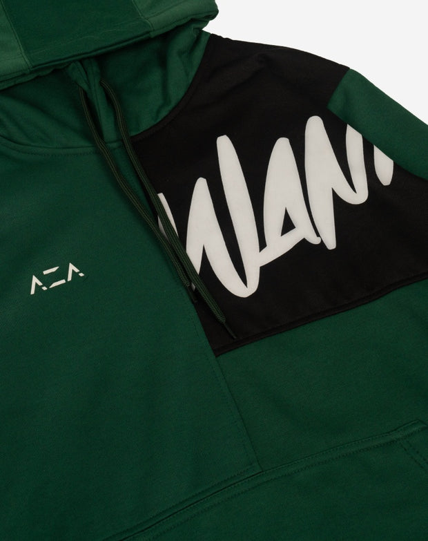 Jaket Hoodie Persebaya Wani Combination - Green