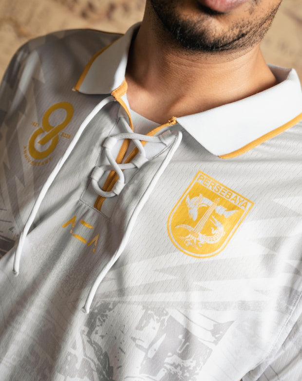 Jersey Persebaya Anniversary 98TH Long Sleeve - White