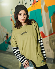 T-shirt Persebaya Surabaya Double Layer Stripe - Green