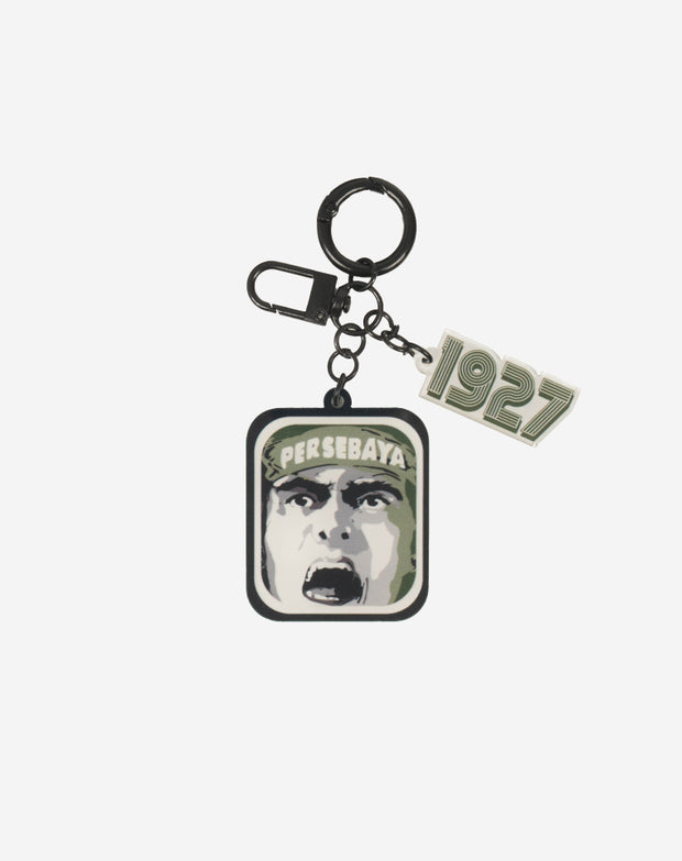 Gantungan Kunci Persebaya Wong Mangap 1927 - Olive