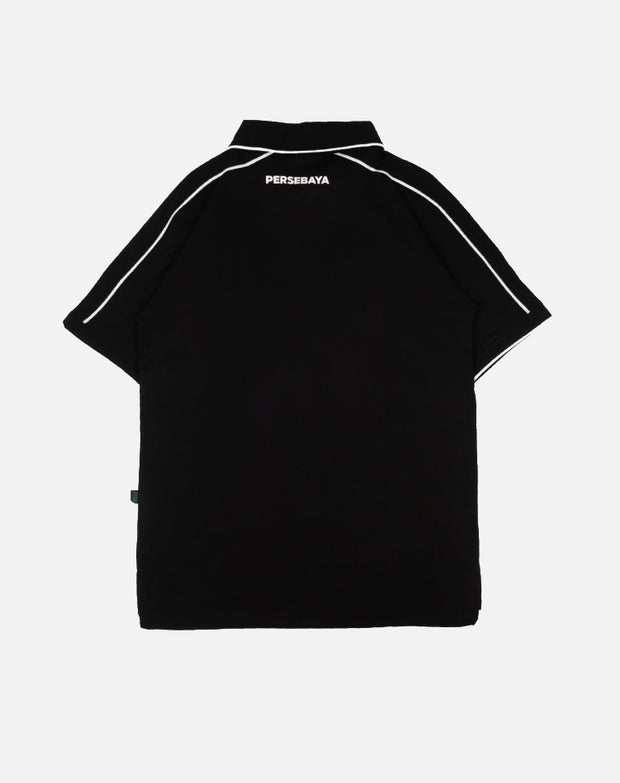 Polo Persebaya Basic Icon Retro - Black