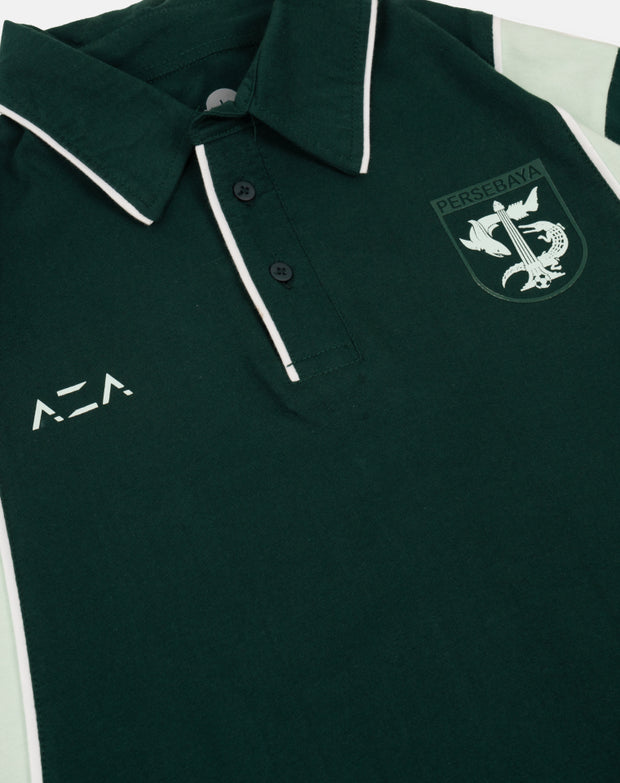 Polo Persebaya Cut Out Retro - Green