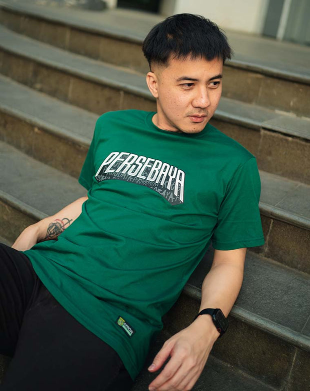 T-shirt Persebaya Surabaya Pattern - Green