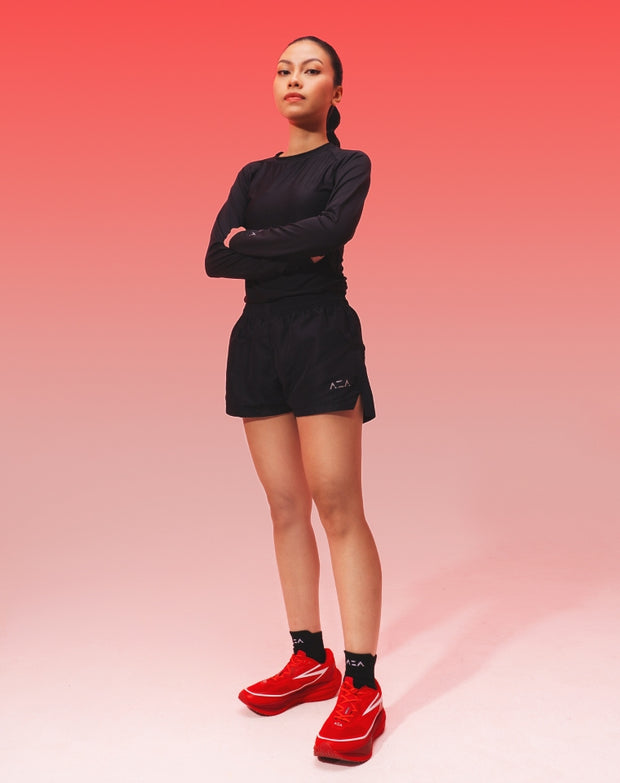 AZA RUN 1 Pygmalion Courage Running Shoes - Red White