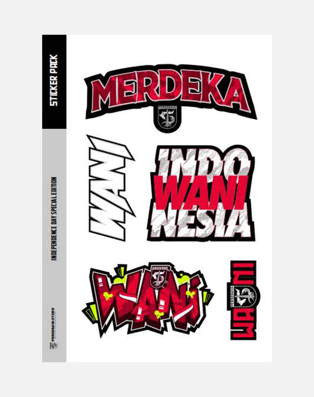 Sticker Pack Persebaya Kemerdekaan Edition - Red