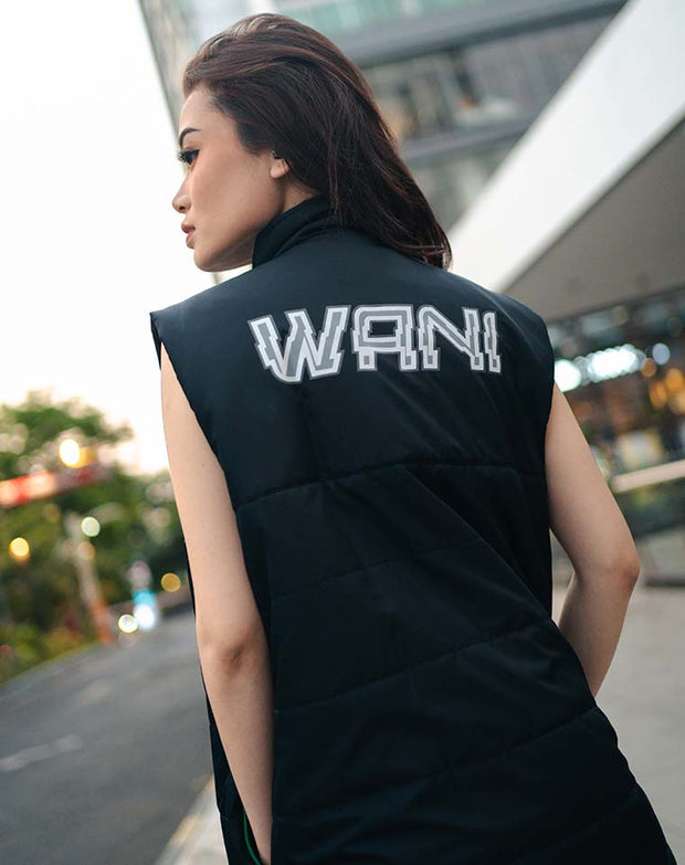 Jaket Vest Persebaya Wani - Black