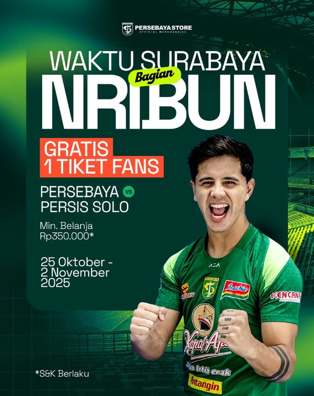 Free Ticket Persebaya vs Persis Solo