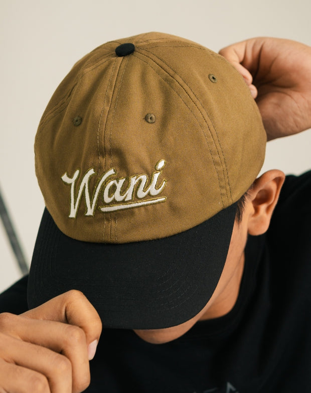 Topi Polo Cap Persebaya Wani Outline - Olive