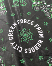 Bandana Persebaya Green Force Bikers Edition - Black