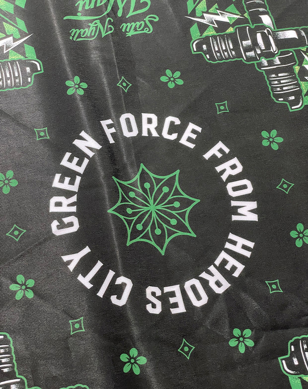 Bandana Persebaya Green Force Bikers Edition - Black