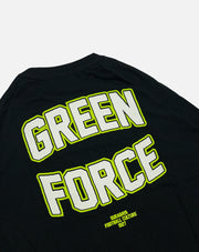 T-shirt Persebaya Green Force Glow In Long Sleeve - Black