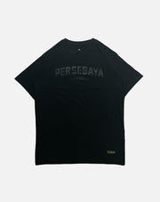 T-shirt Persebaya Football Culture Black On Black - Black