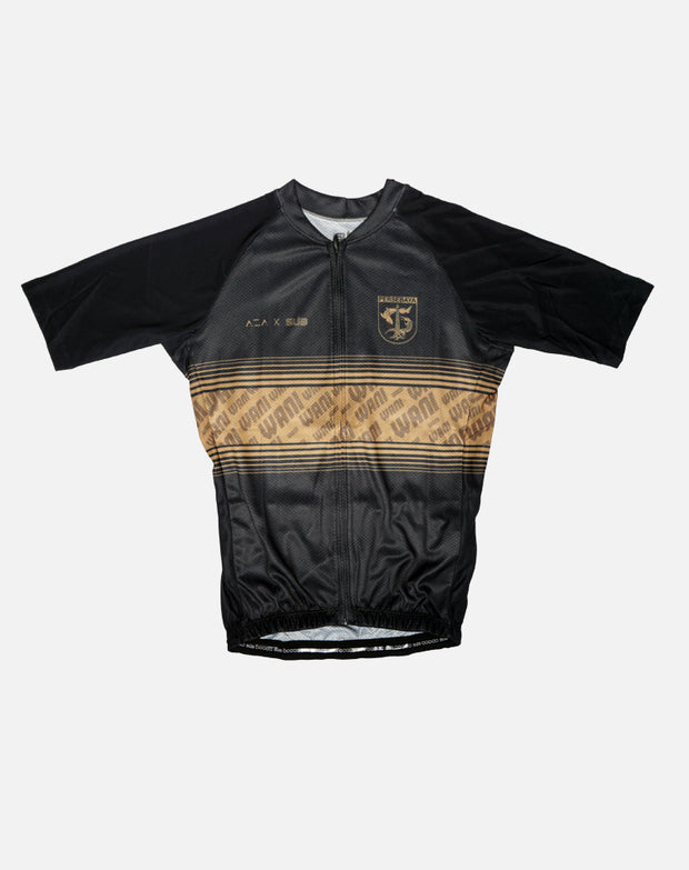 Jersey Sepeda SUB Jersey x AZA WANI Packline - Hitam